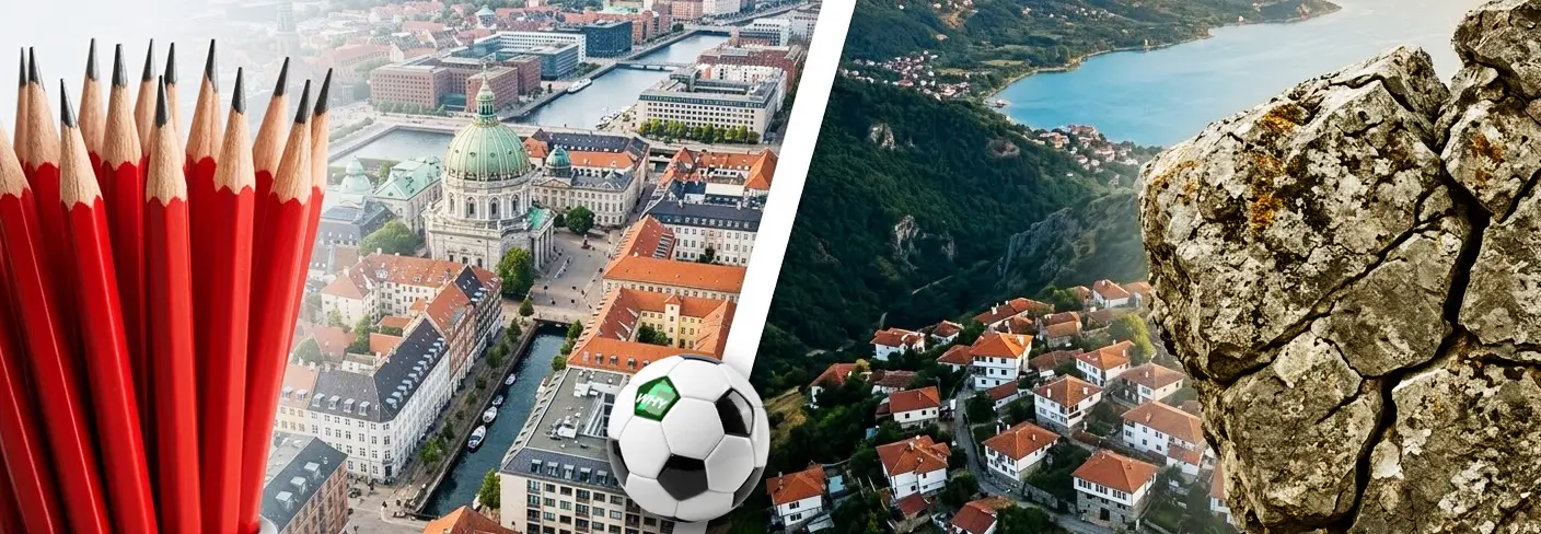 Denmark vs North Macedonia Structural Collision